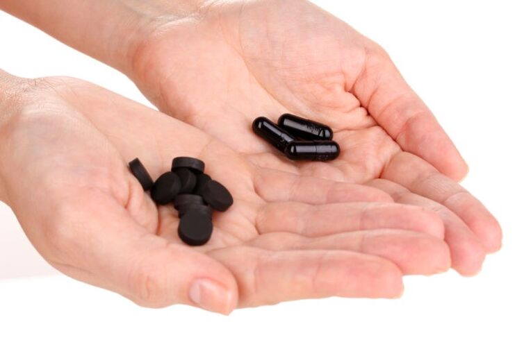 Aktīvā ogle svara zaudēšanai tabletēs un kapsulās