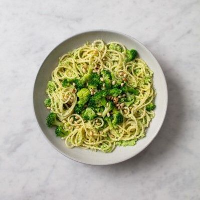 spageti ar brokoļiem un priežu riekstiem, Vidusjūras diēta
